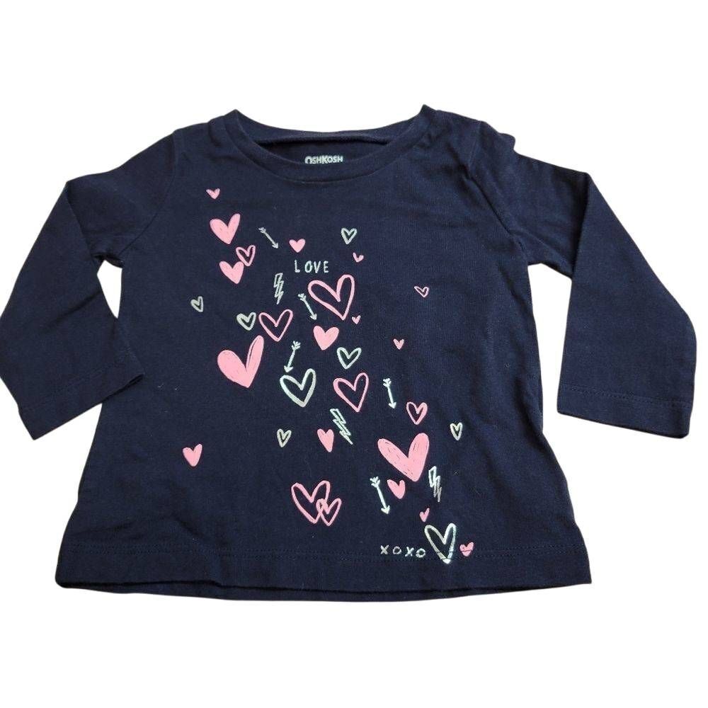 OshKosh heart shirt 6 months